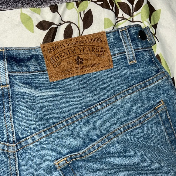 Worn once Denim Tear Jorts